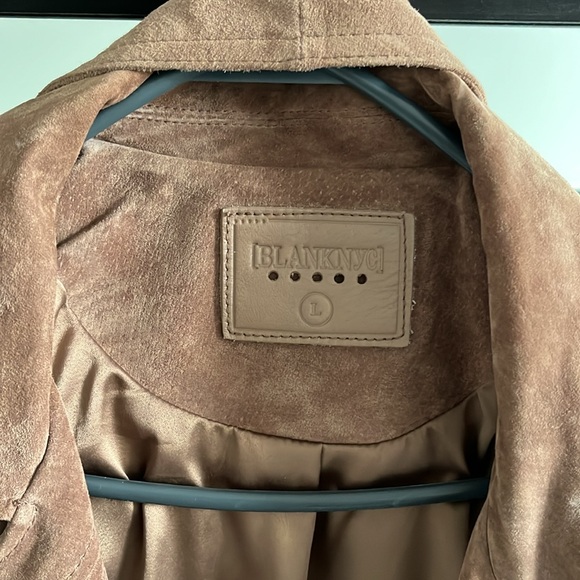 Blank NYC Suede Leather Jacket - Blush - Picture 2 of 7